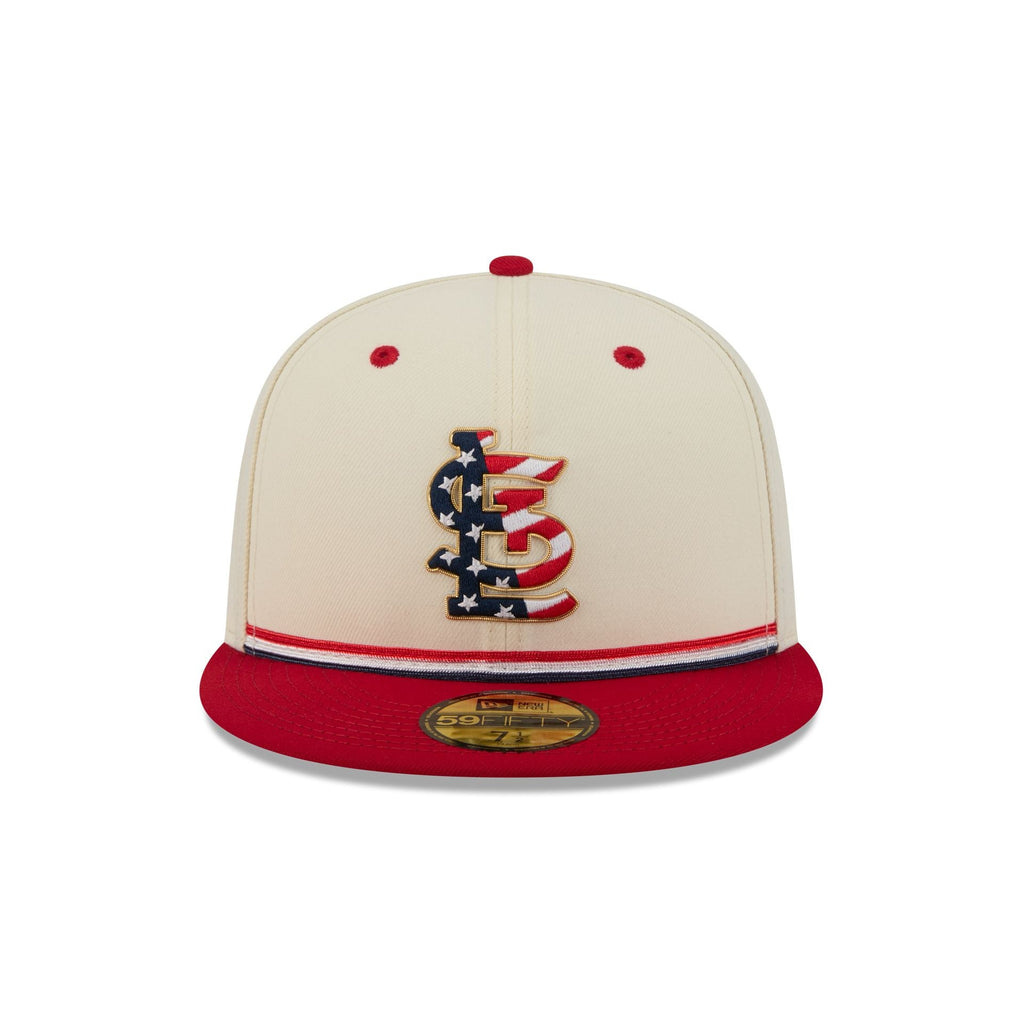 St. Louis Cardinals Independence Day 2026 59FIFTY Fitted Hat - Image 2