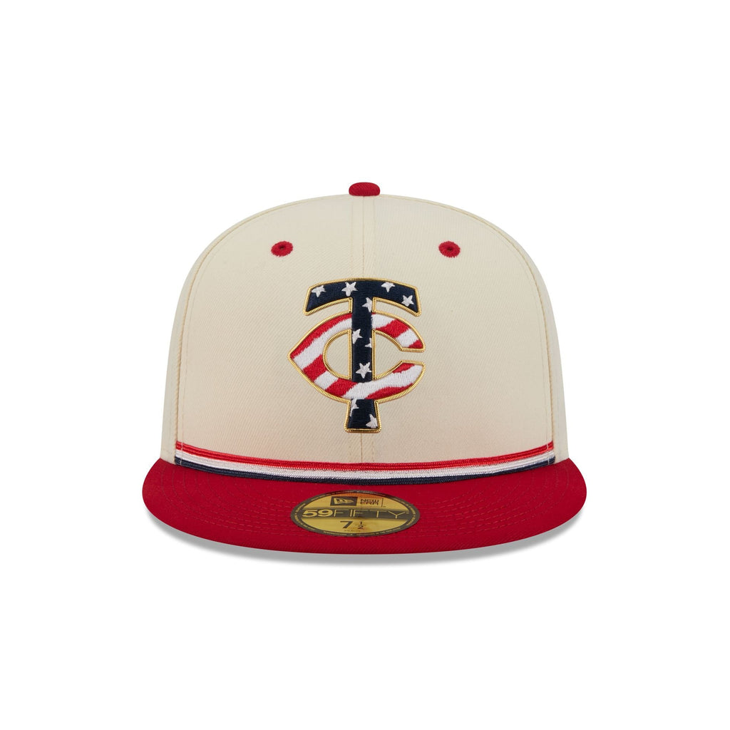 Minnesota Twins Independence Day 2026 59FIFTY Fitted Hat - Image 2