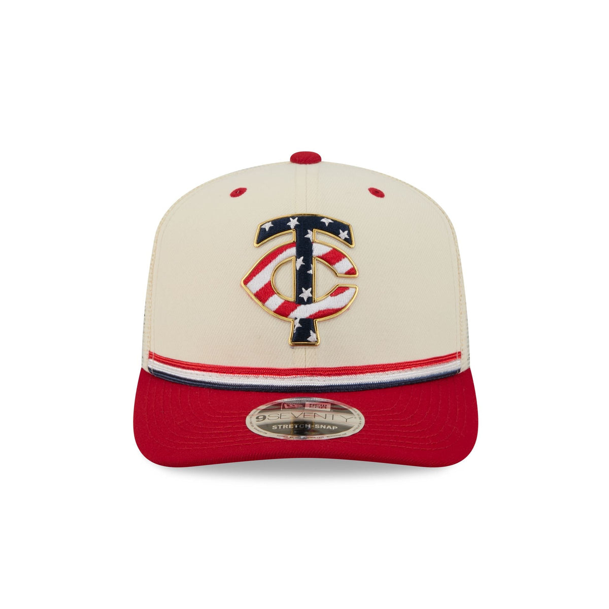 Minnesota Twins Independence Day 2026 9SEVENTY Trucker Hat - Image 2