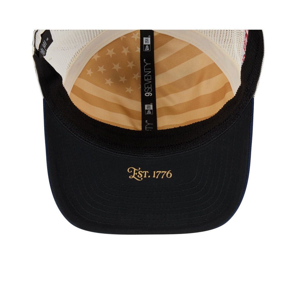 San Diego Padres Independence Day 2026 9SEVENTY Trucker Hat - Image 7
