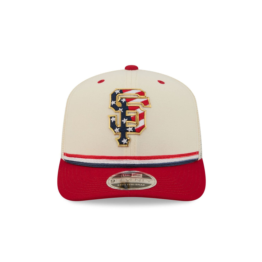 San Francisco Giants Independence Day 2026 9SEVENTY Trucker Hat - Image 2