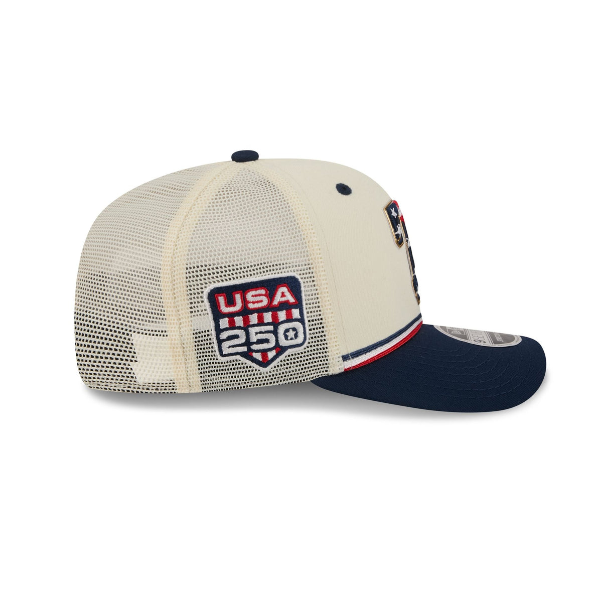 Texas Rangers Independence Day 2026 9SEVENTY Trucker Hat - Image 4