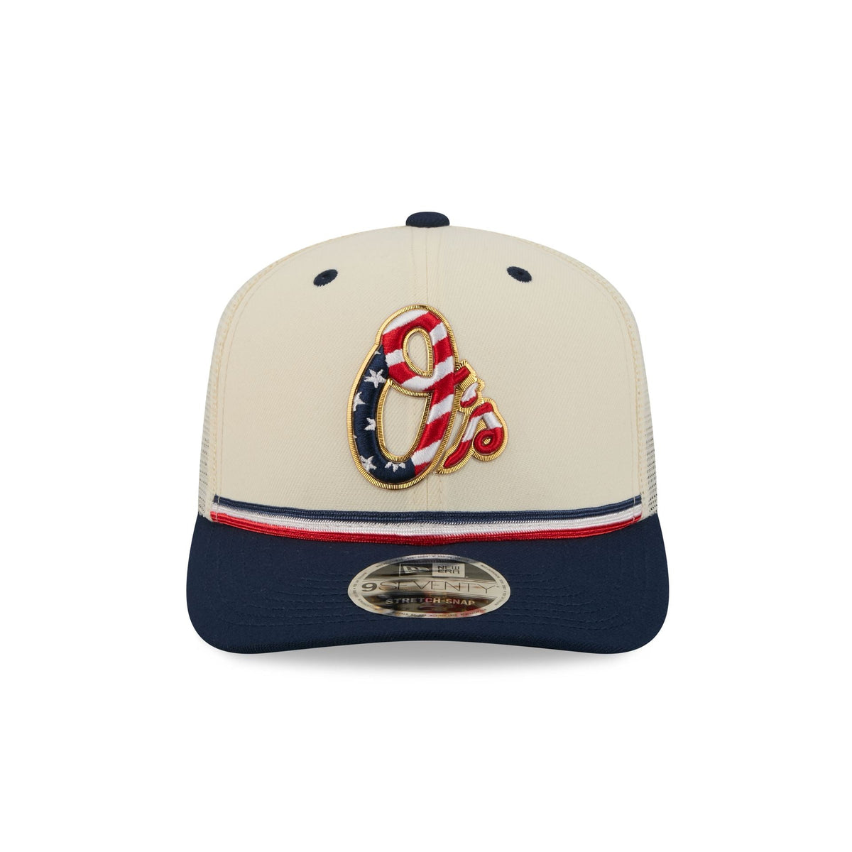 Baltimore Orioles Independence Day 2026 9SEVENTY Trucker Hat - Image 2