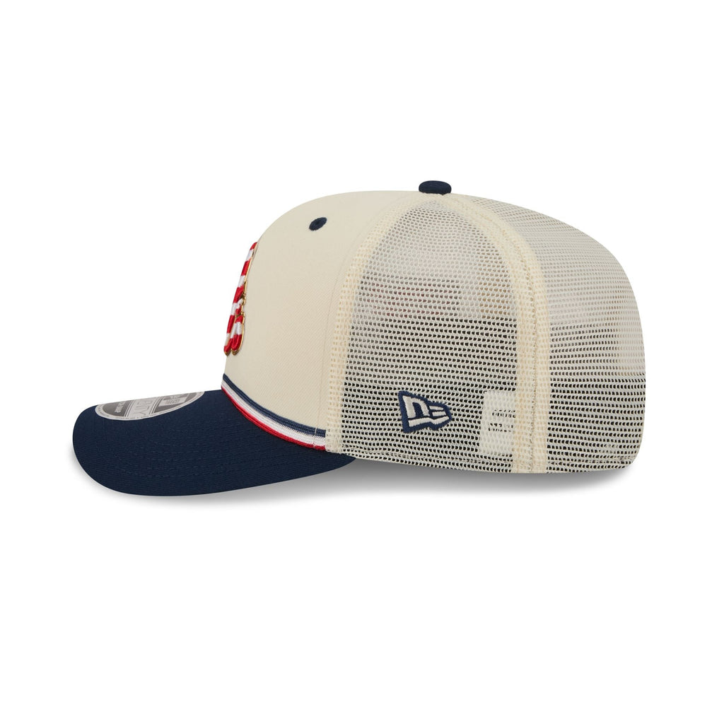 Baltimore Orioles Independence Day 2026 9SEVENTY Trucker Hat - Image 5