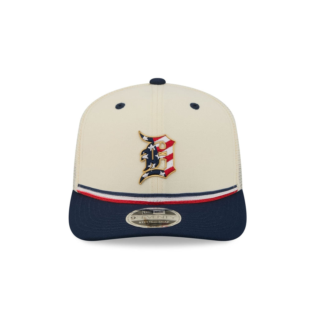 Detroit Tigers Independence Day 2026 9SEVENTY Trucker Hat - Image 2