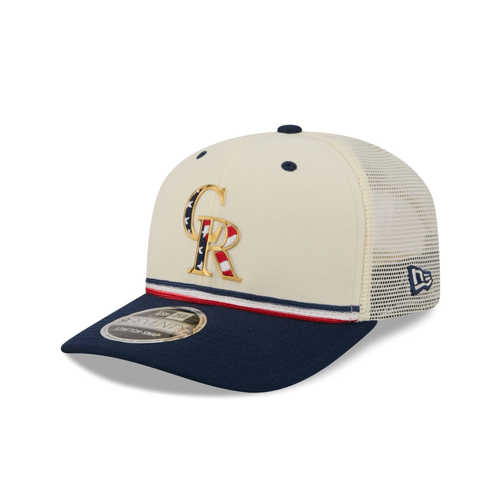 Colorado Rockies Independence Day 2026 9SEVENTY Trucker Hat - Image 3