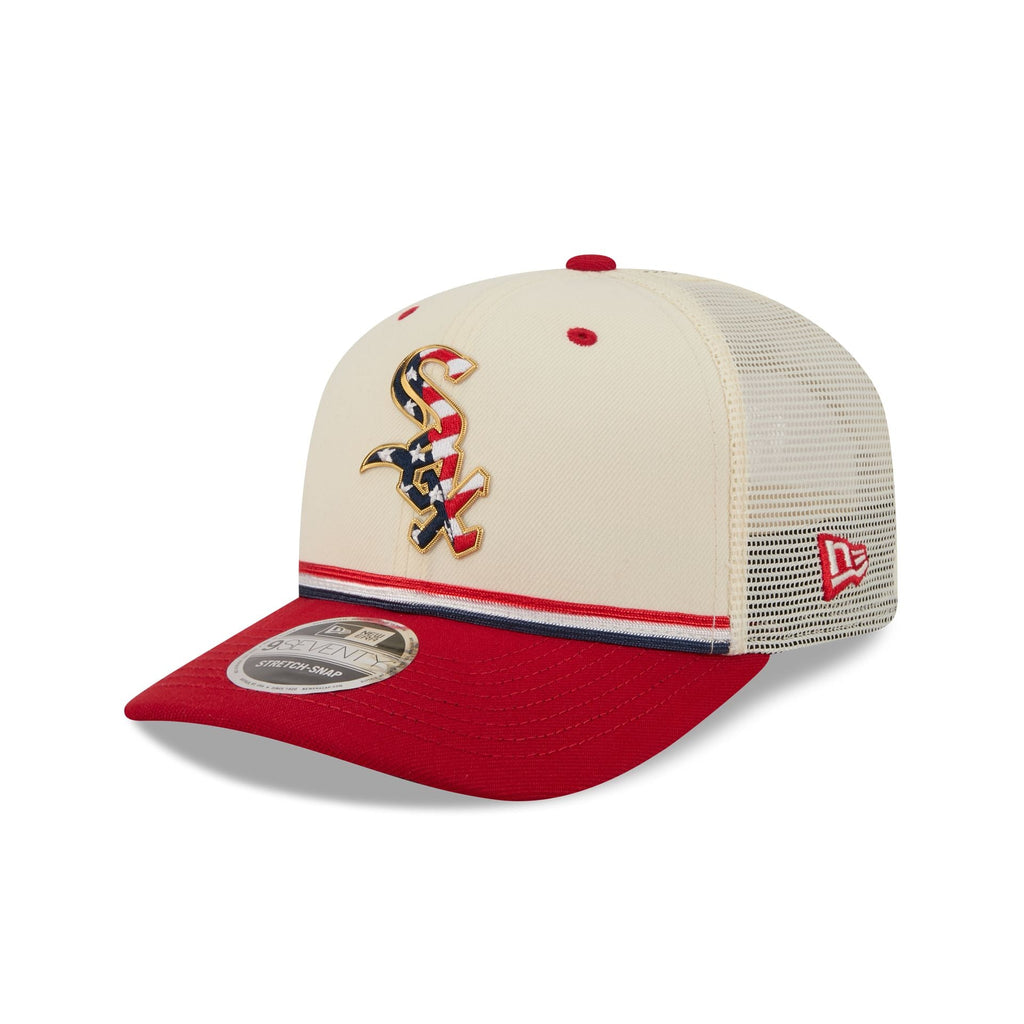 Chicago White Sox Independence Day 2026 9SEVENTY Trucker Hat - Image 3