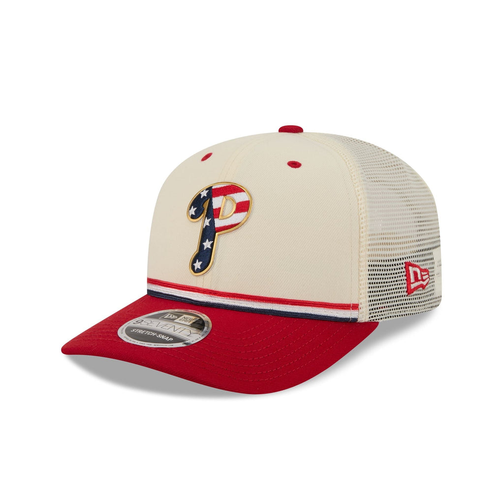 Philadelphia Phillies Independence Day 2026 9SEVENTY Trucker Hat - Image 3