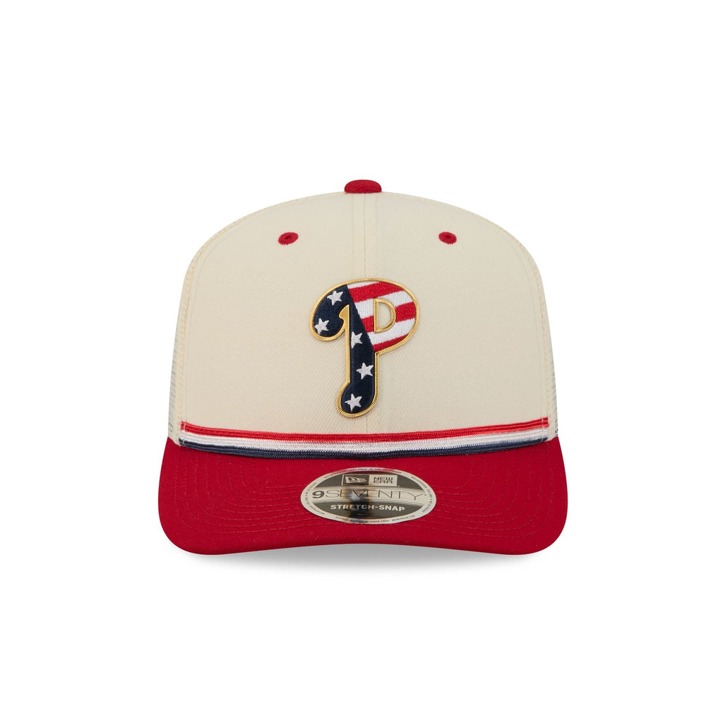 Philadelphia Phillies Independence Day 2026 9SEVENTY Trucker Hat - Image 2