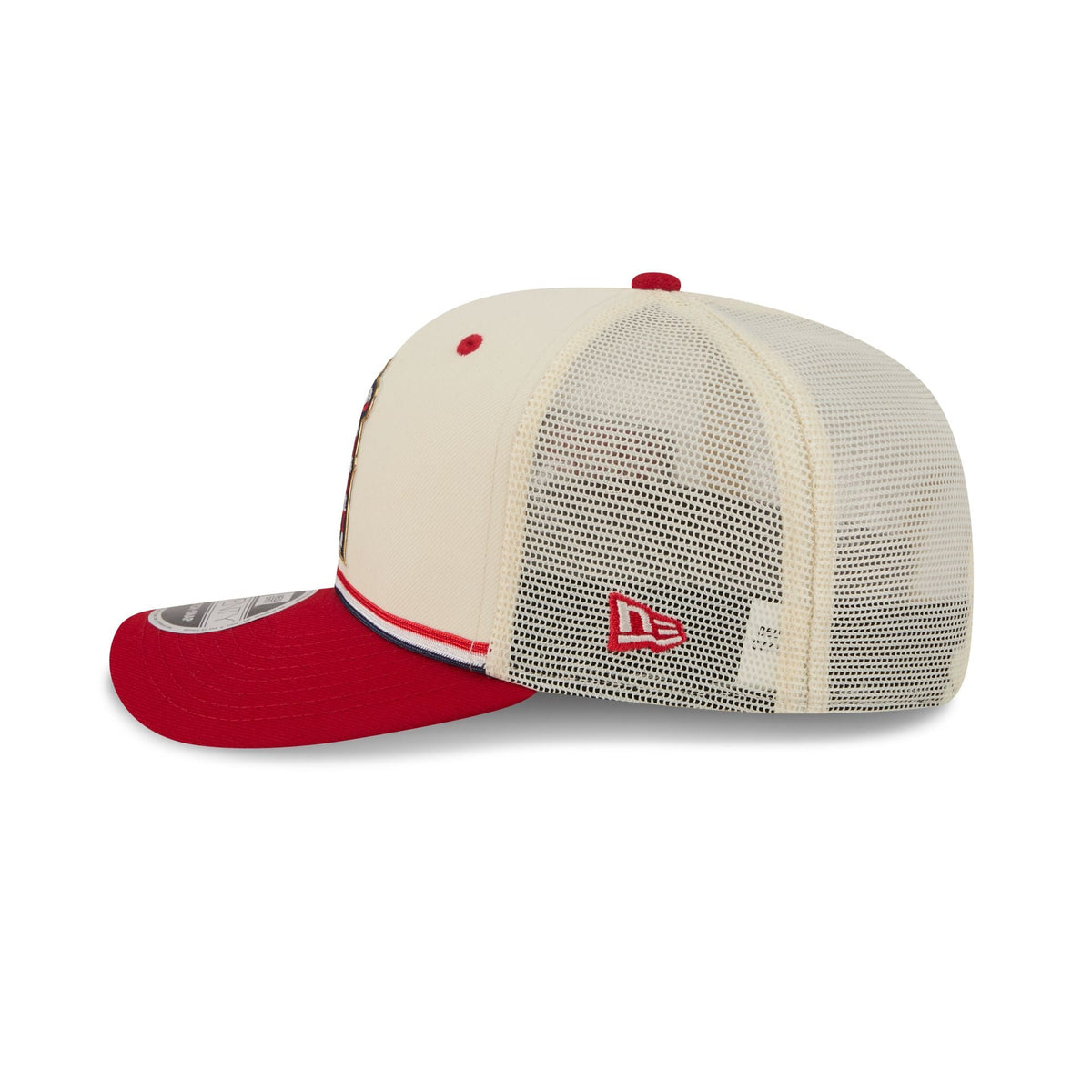 Los Angeles Angels Independence Day 2026 9SEVENTY Trucker Hat - Image 5
