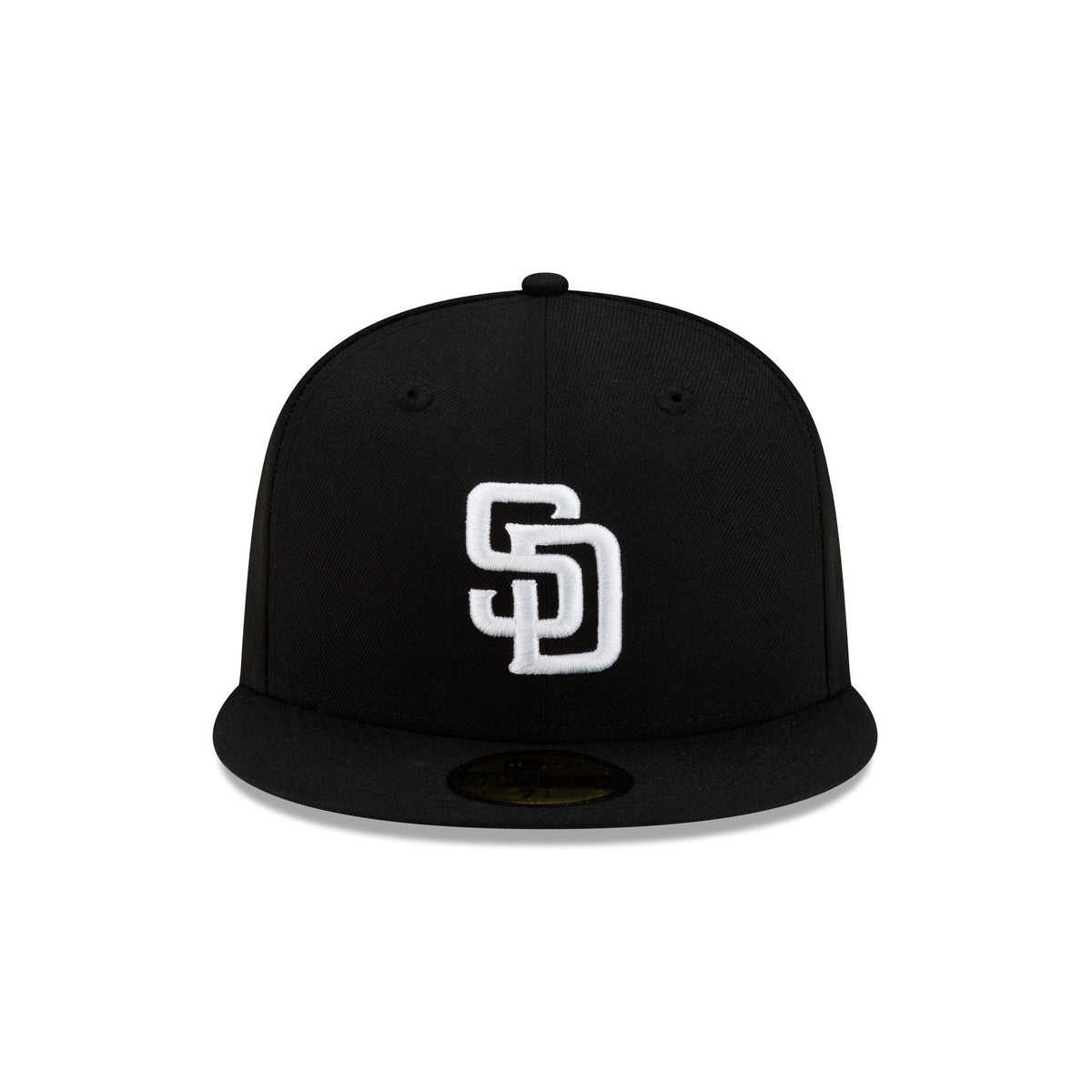 San Diego Padres Basic Black & White 59FIFTY Fitted Hat - Image 2