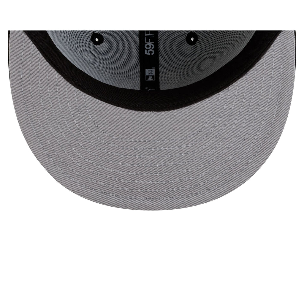 San Diego Padres Basic Black & White 59FIFTY Fitted Hat - Image 7
