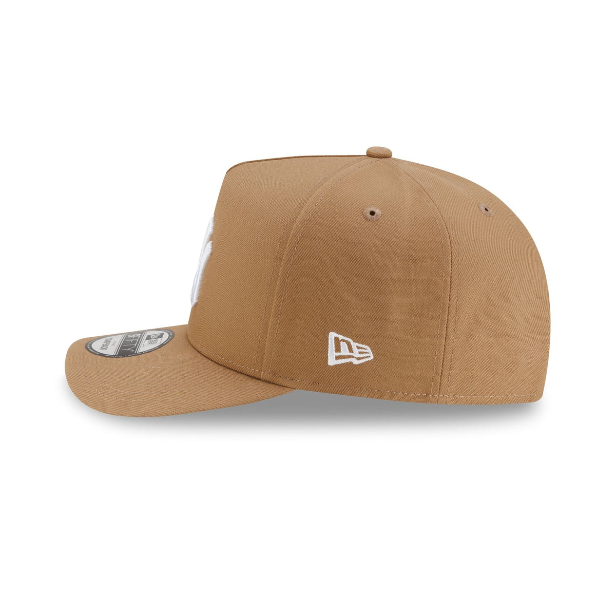New York Yankees Basic Khaki 9FIFTY A-Frame Snapback Hat - Image 4