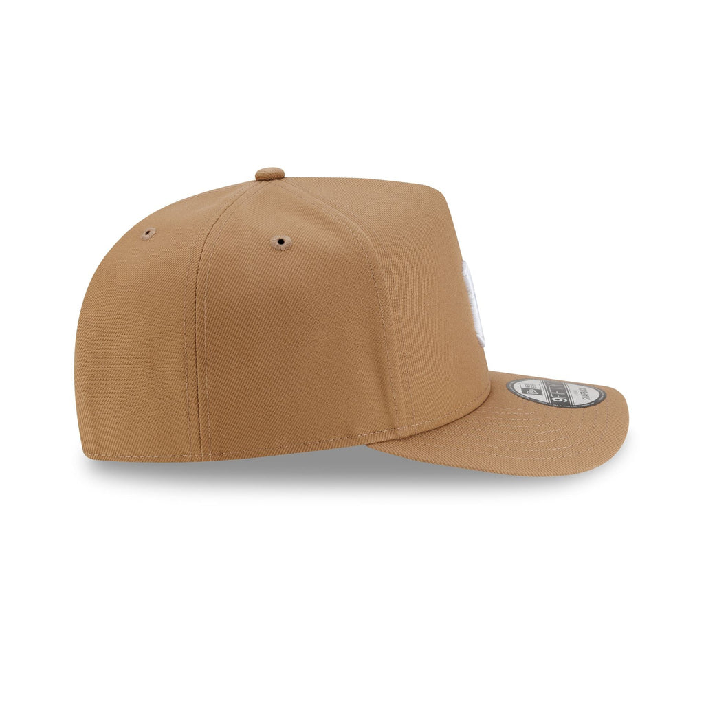 New York Yankees Basic Khaki 9FIFTY A-Frame Snapback Hat - Image 5