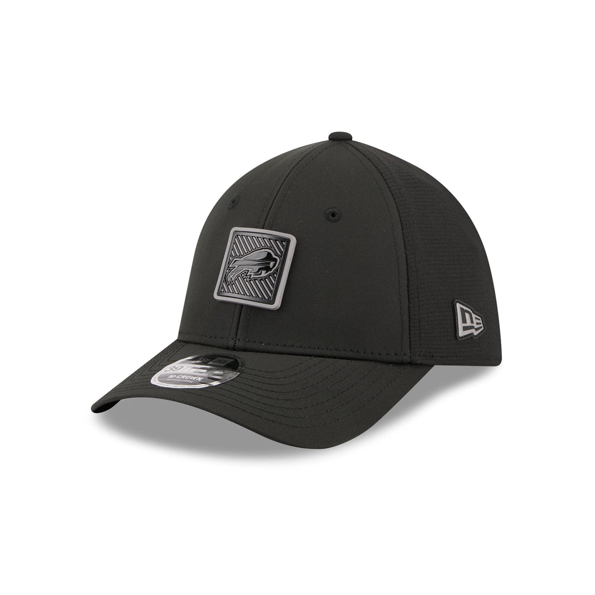 Buffalo Bills 2026 Training Black 39THIRTY M-Crown Stretch-Fit Hat - Image 3