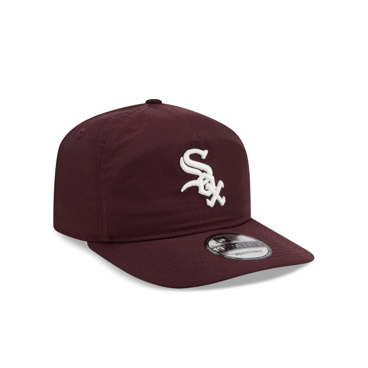 Chicago White Sox Burgundy Nylon 19TWENTY Adjustable Hat - Image 3