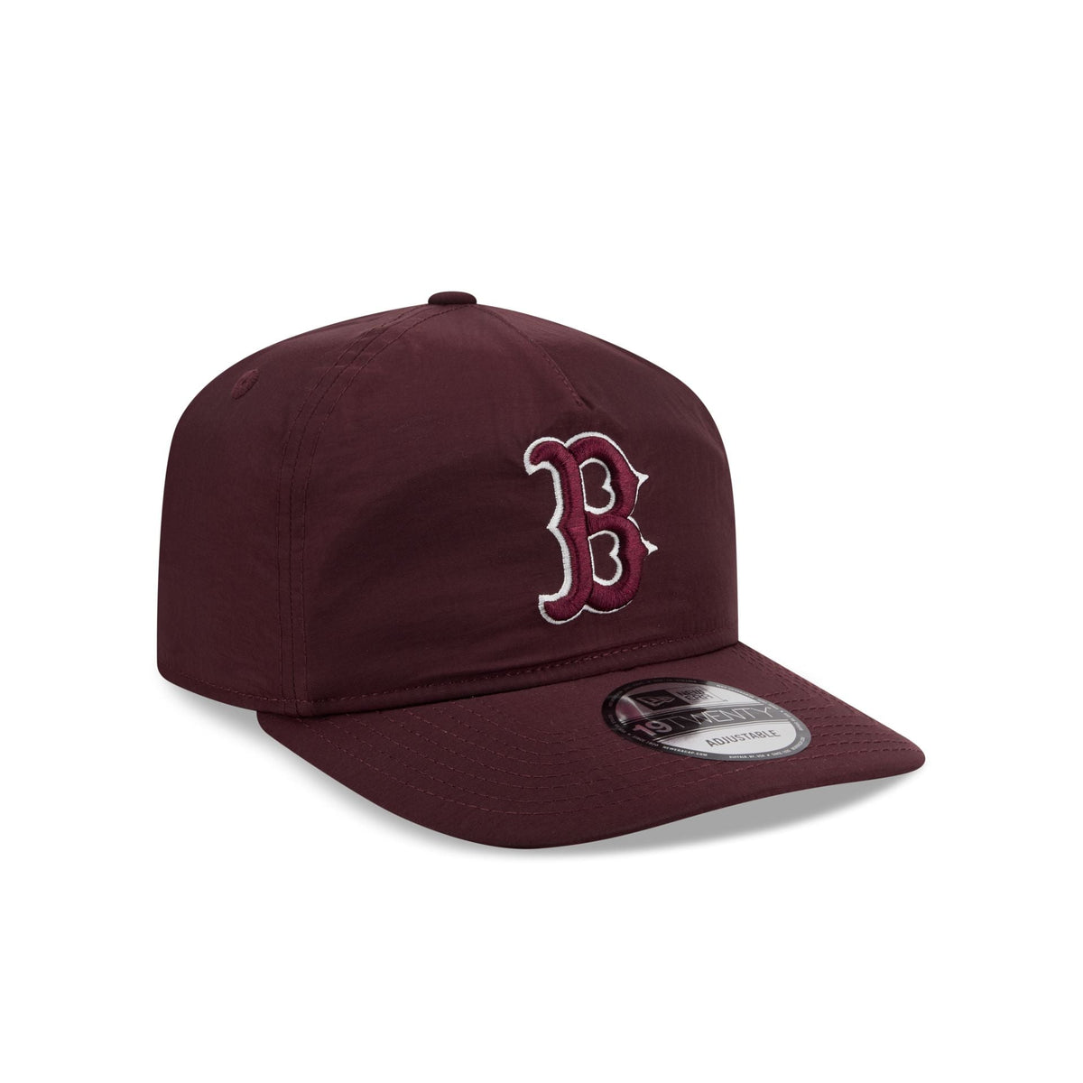 Boston Red Sox Burgundy Nylon 19TWENTY Adjustable Hat - Image 3