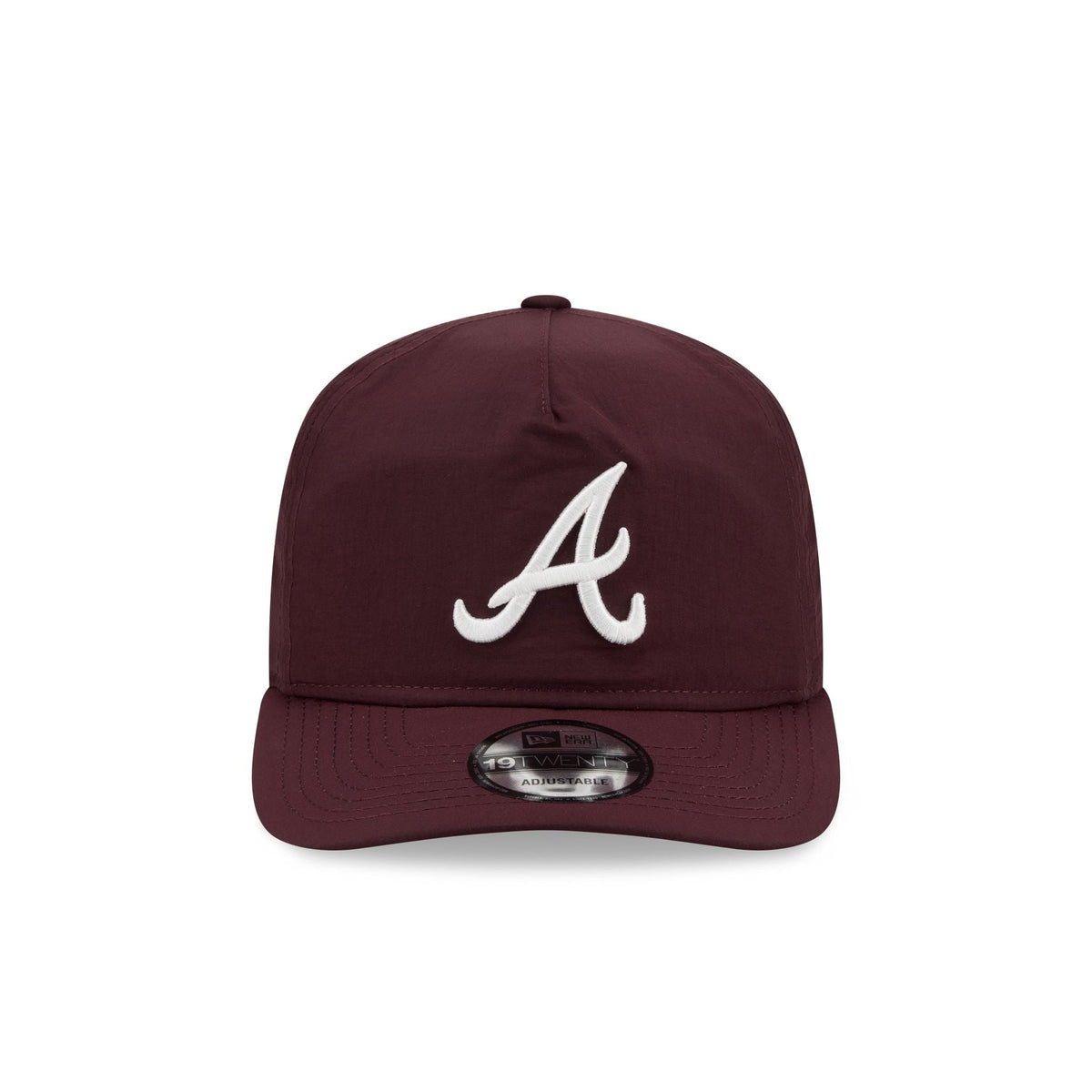 Atlanta Braves Burgundy Nylon 19TWENTY Adjustable Hat - Image 2