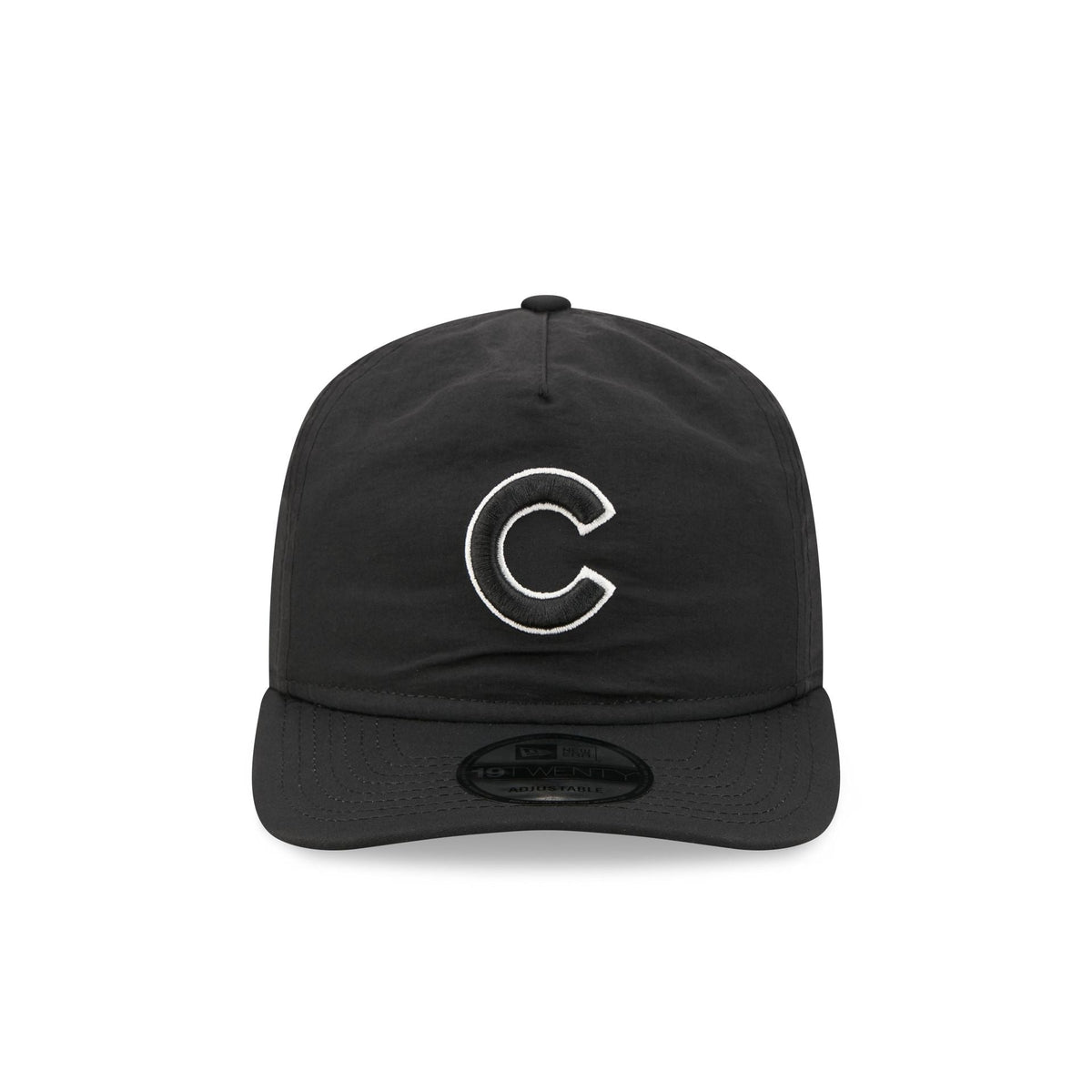 Chicago Cubs Black Nylon 19TWENTY Adjustable Hat - Image 2