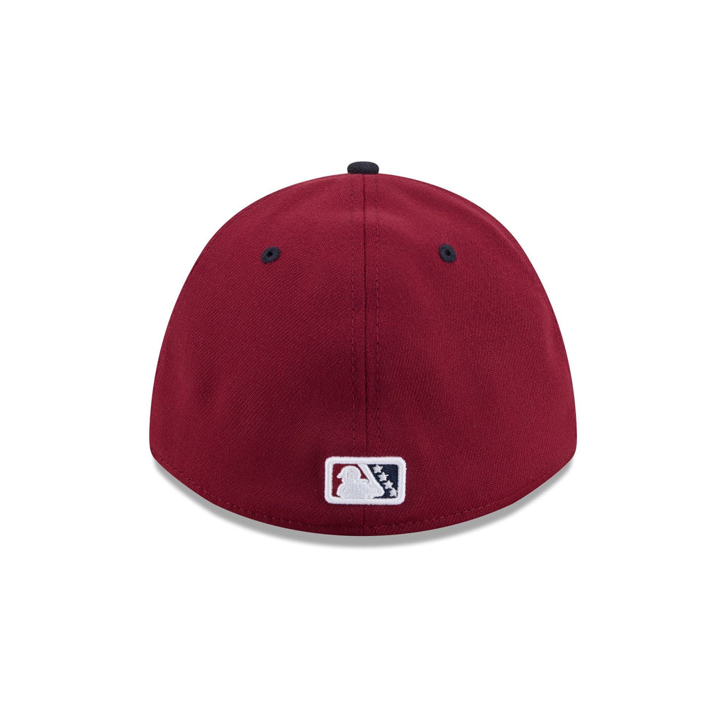Frisco RoughRiders Theme Night Maroon 39THIRTY M-Crown Stretch Fit Hat - Image 6