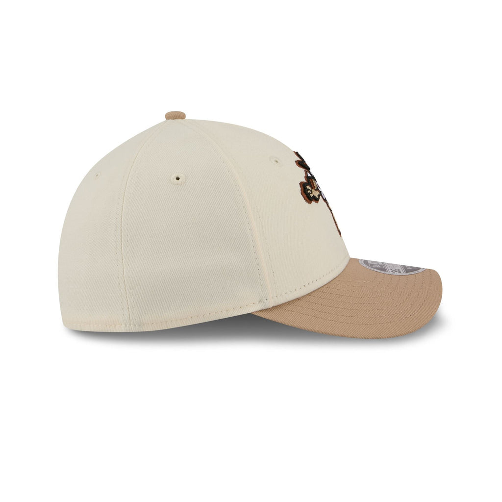 Binghamton Rumble Ponies Theme Night Beige 39THIRTY M-Crown Stretch Fit Hat - Image 5