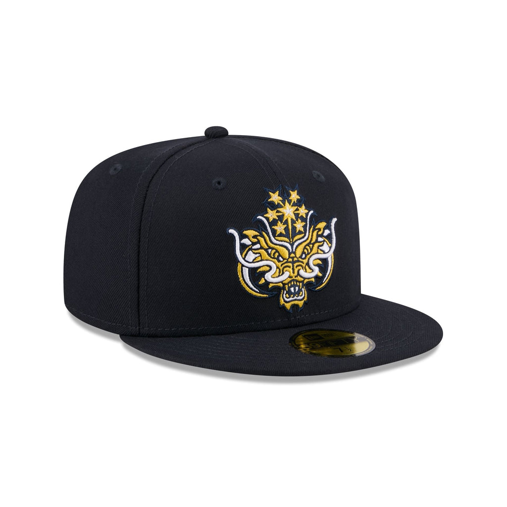 Durham Bulls Theme Night Navy 59FIFTY Fitted Hat - Image 3