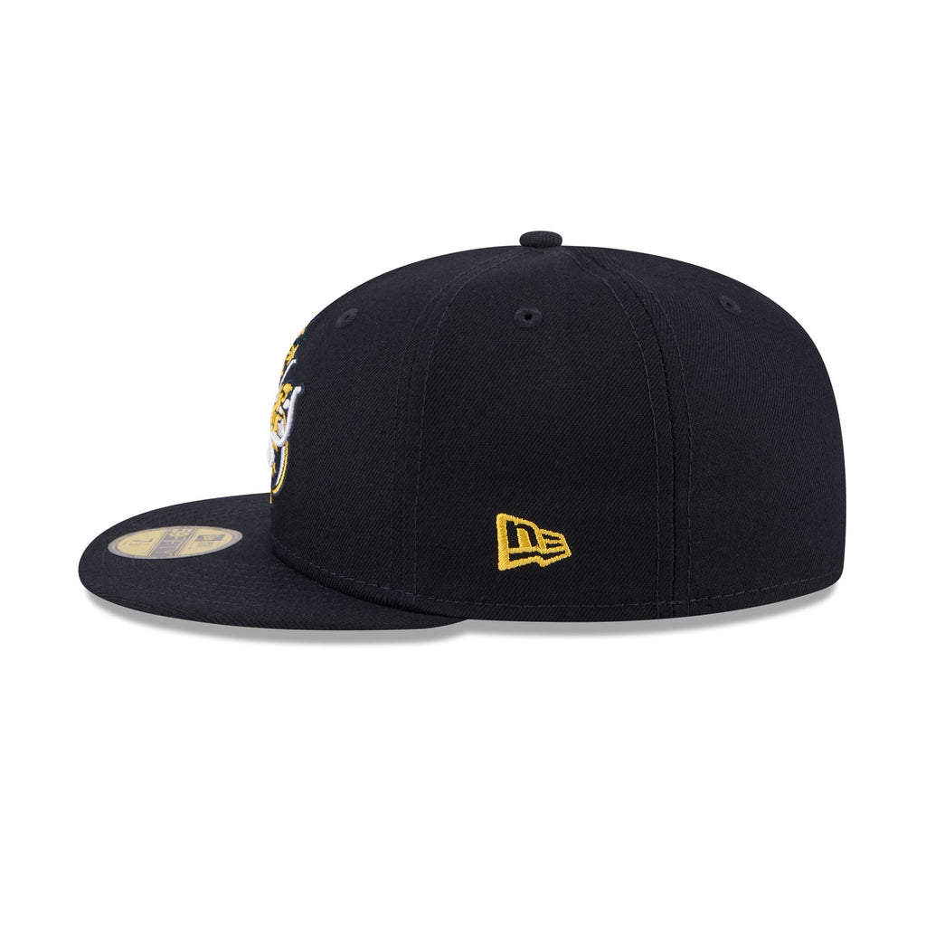 Durham Bulls Theme Night Navy 59FIFTY Fitted Hat - Image 4