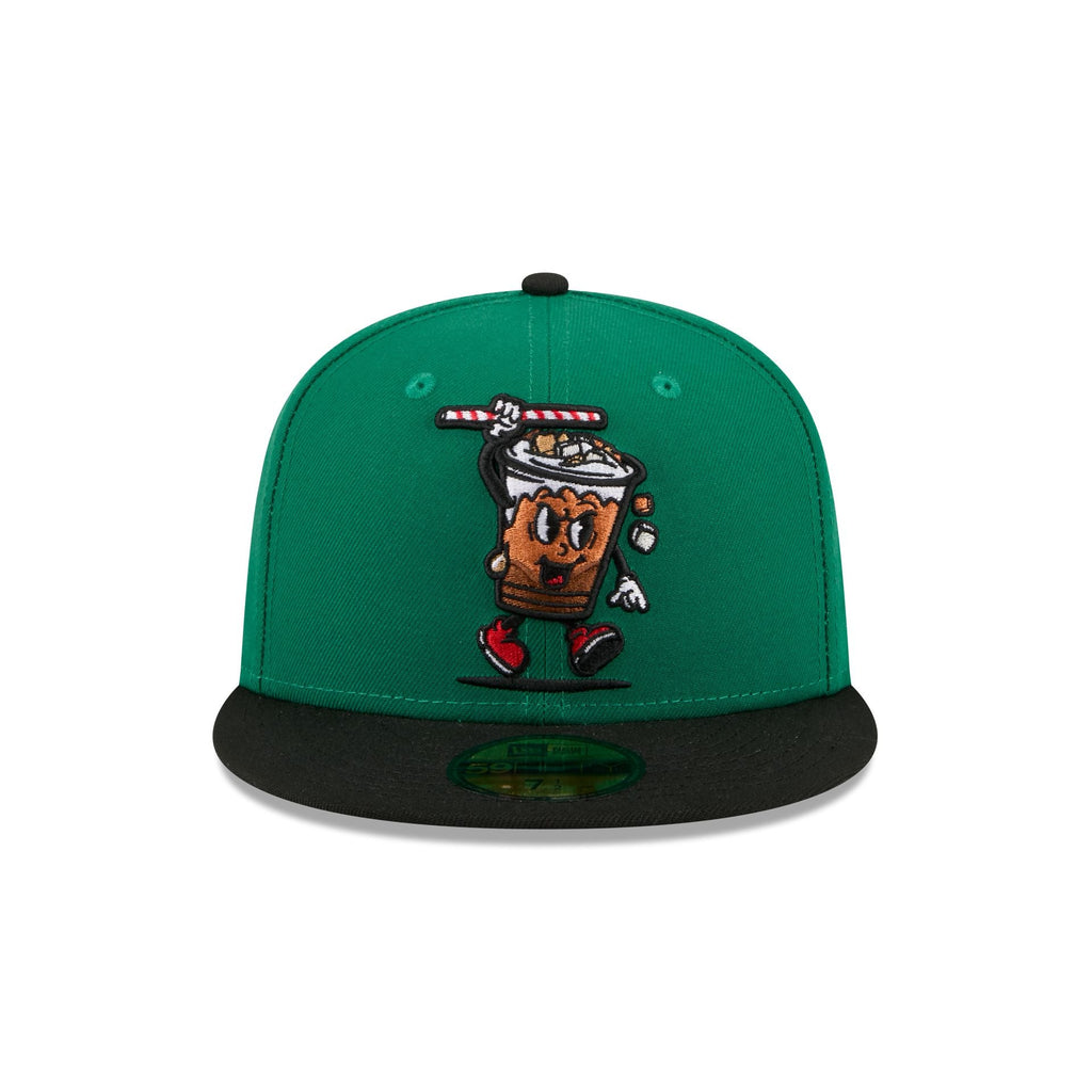 Reading Fightin Phils Theme Night Green 59FIFTY Fitted Hat - Image 2