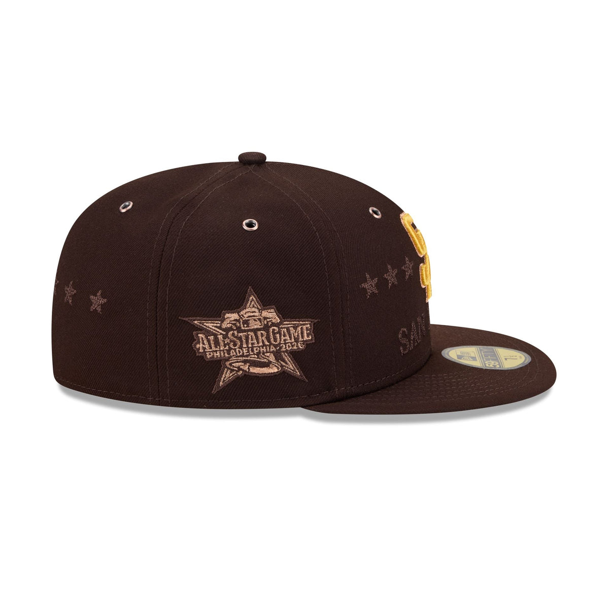 San Diego Padres 2026 All-Star Game 59FIFTY Fitted Hat - Image 4