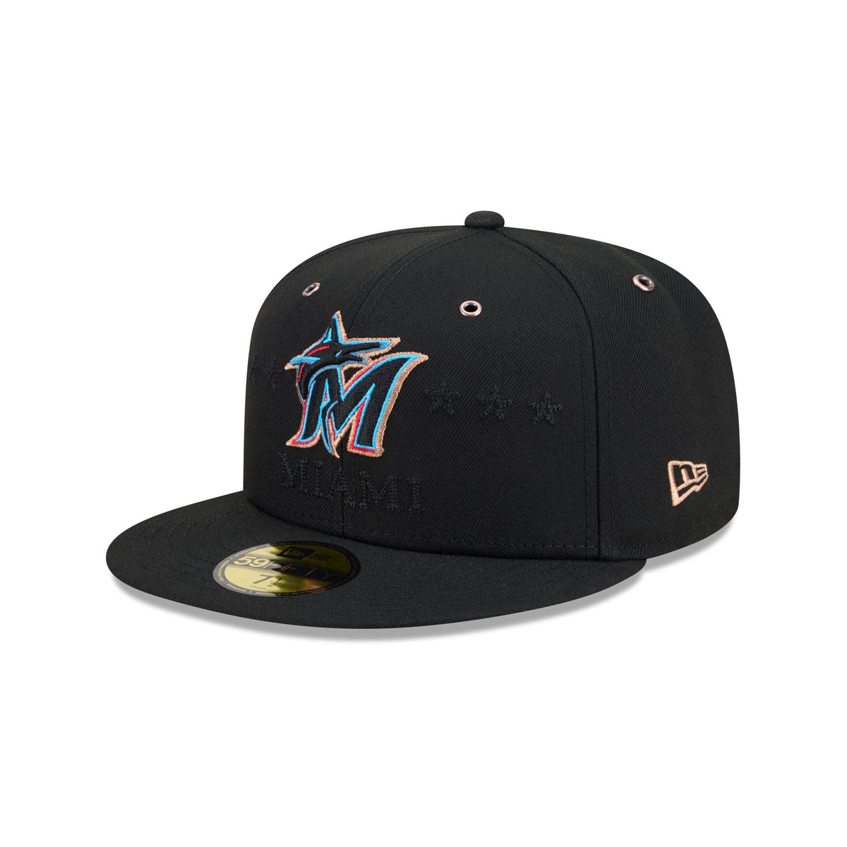Miami Marlins 2026 All-Star Game 59FIFTY Fitted Hat - Image 3
