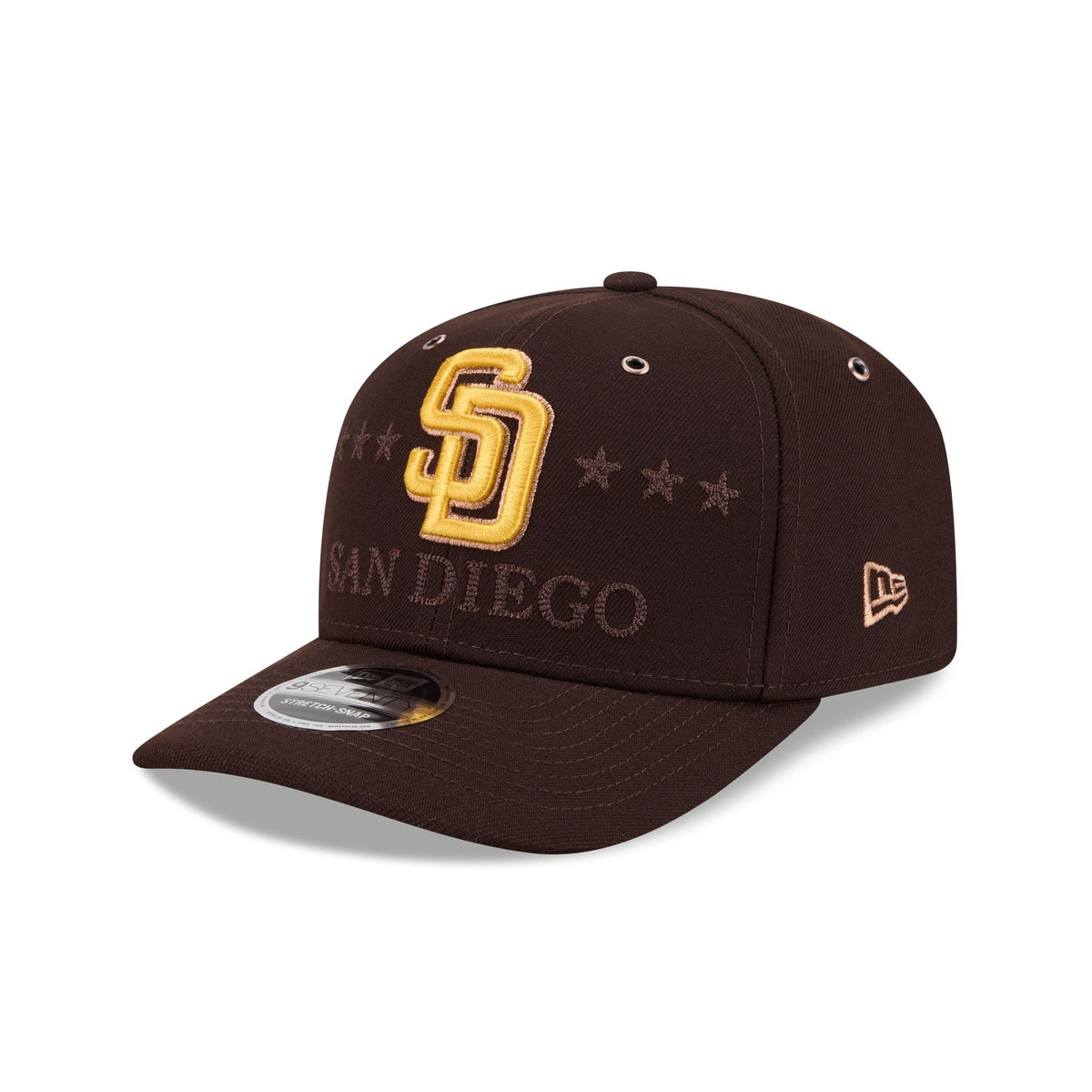 San Diego Padres 2026 All-Star Game 9SEVENTY Stretch-Snap Hat - Image 3