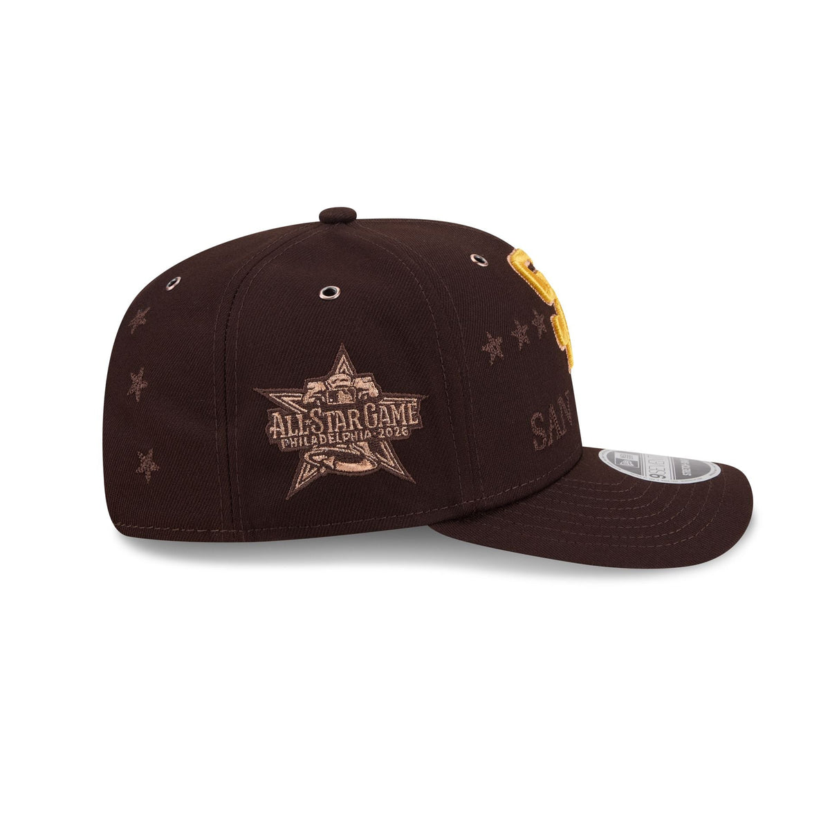 San Diego Padres 2026 All-Star Game 9SEVENTY Stretch-Snap Hat - Image 4
