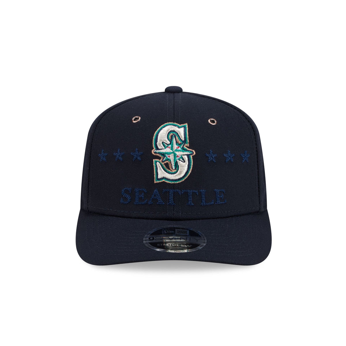 Seattle Mariners 2026 All-Star Game 9SEVENTY Stretch-Snap Hat - Image 2