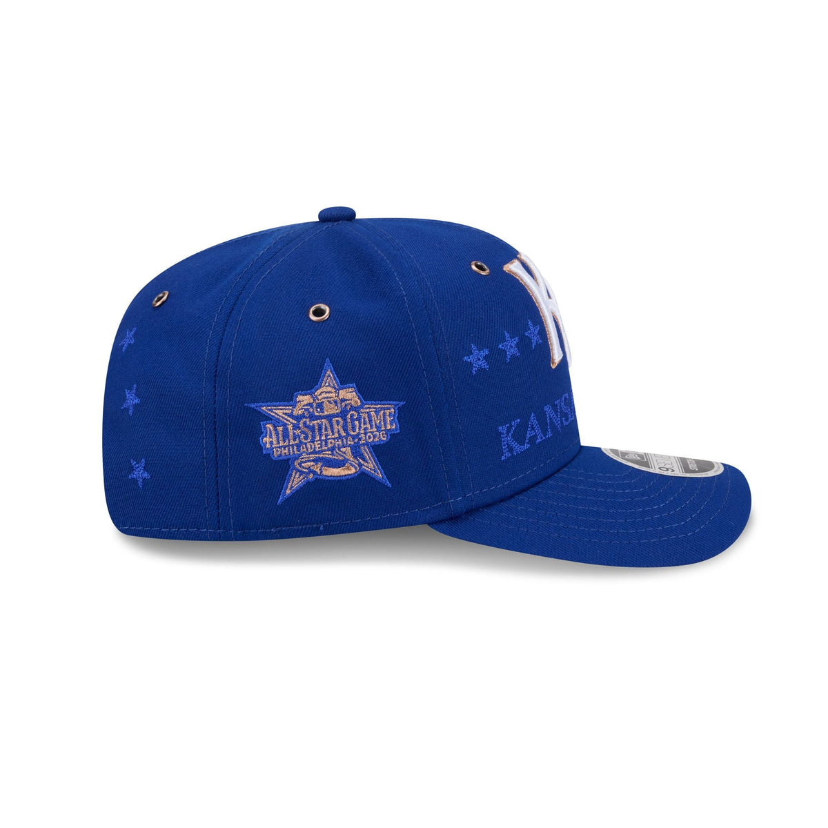Kansas City Royals 2026 All-Star Game 9SEVENTY Stretch-Snap Hat - Image 4