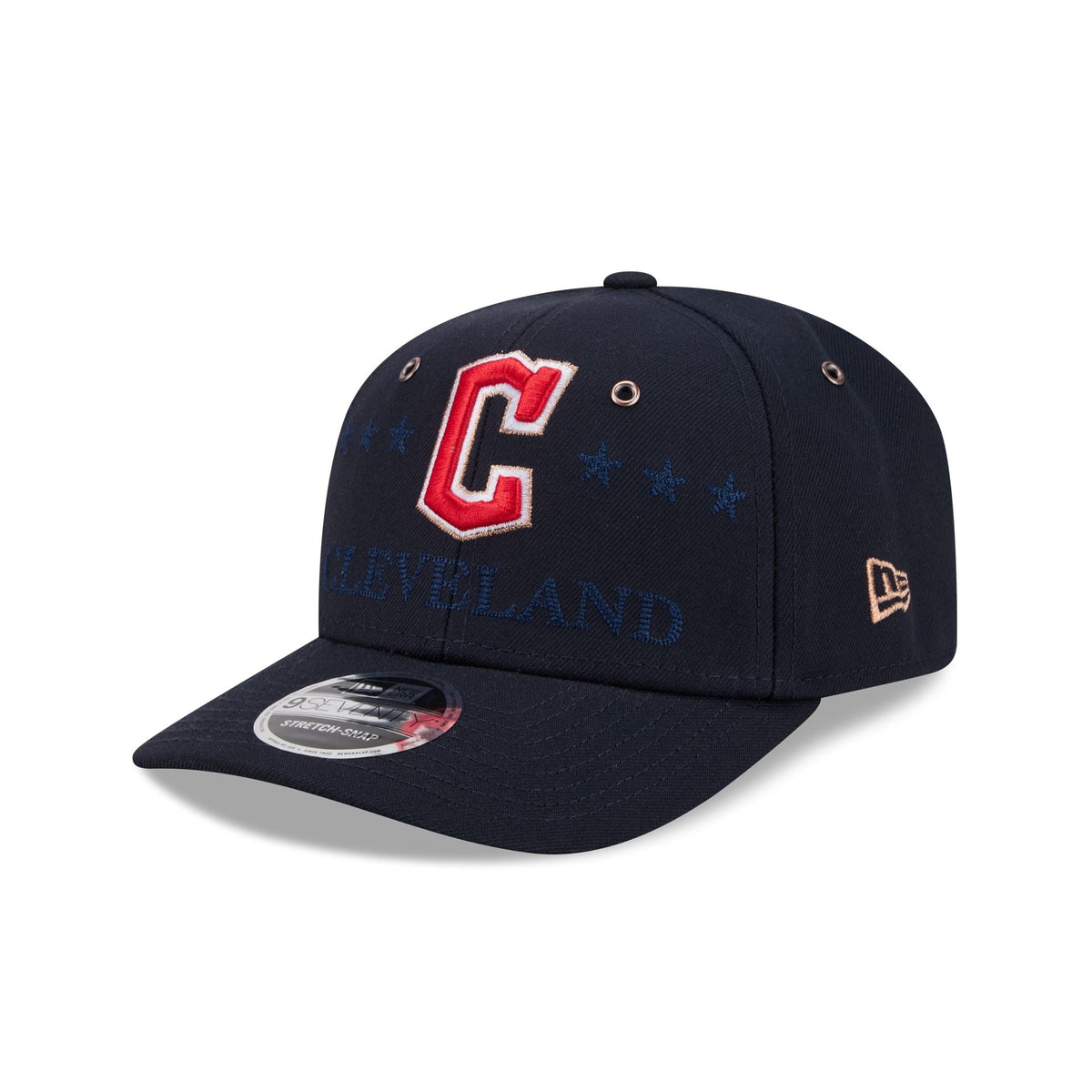Cleveland Guardians 2026 All-Star Game 9SEVENTY Stretch-Snap Hat - Image 3