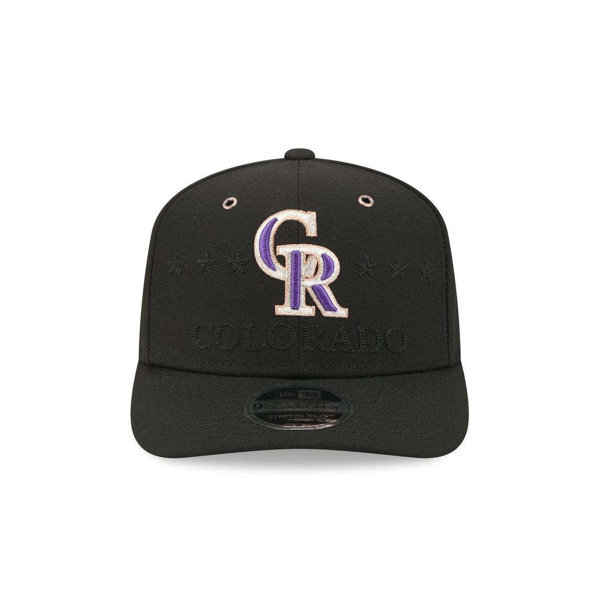 Colorado Rockies 2026 All-Star Game 9SEVENTY Stretch-Snap Hat - Image 2