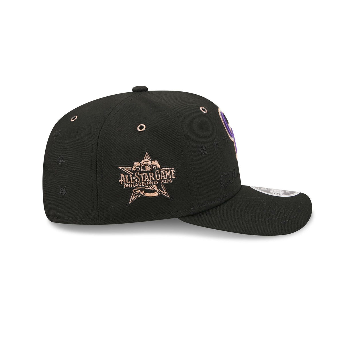 Colorado Rockies 2026 All-Star Game 9SEVENTY Stretch-Snap Hat - Image 4