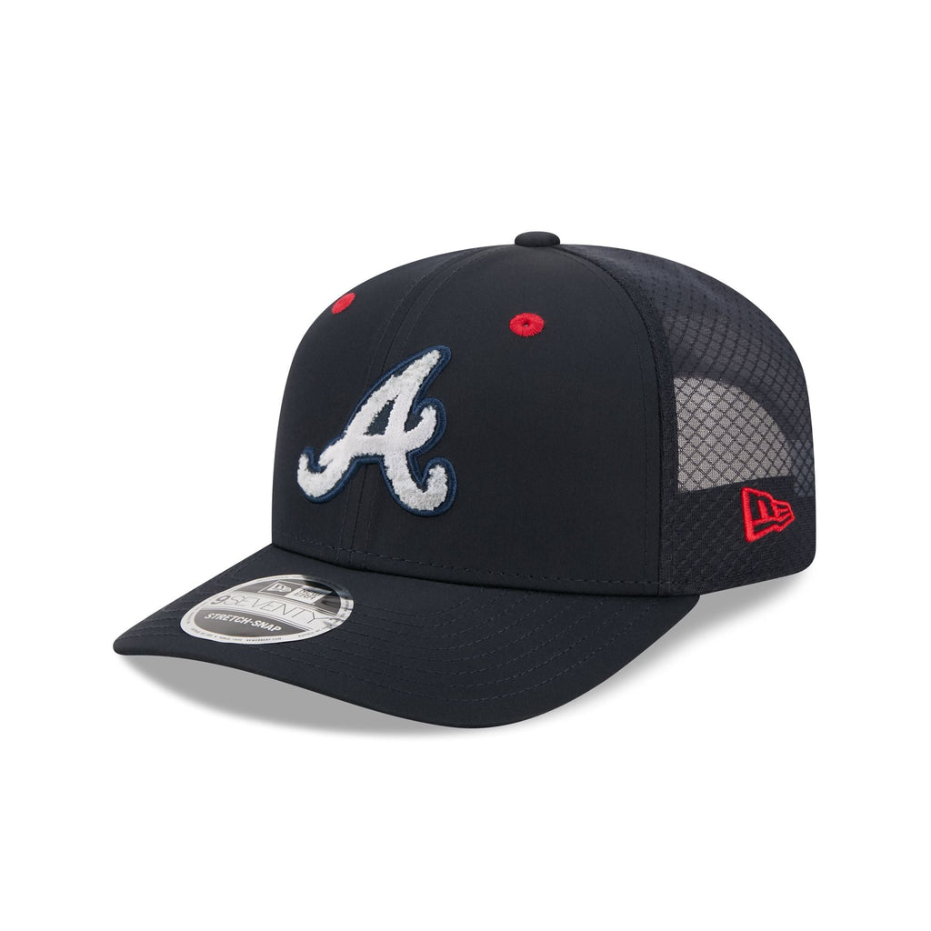 Atlanta Braves 2026 All-Star Game Workout 9SEVENTY Stretch-Snap Hat - Image 3