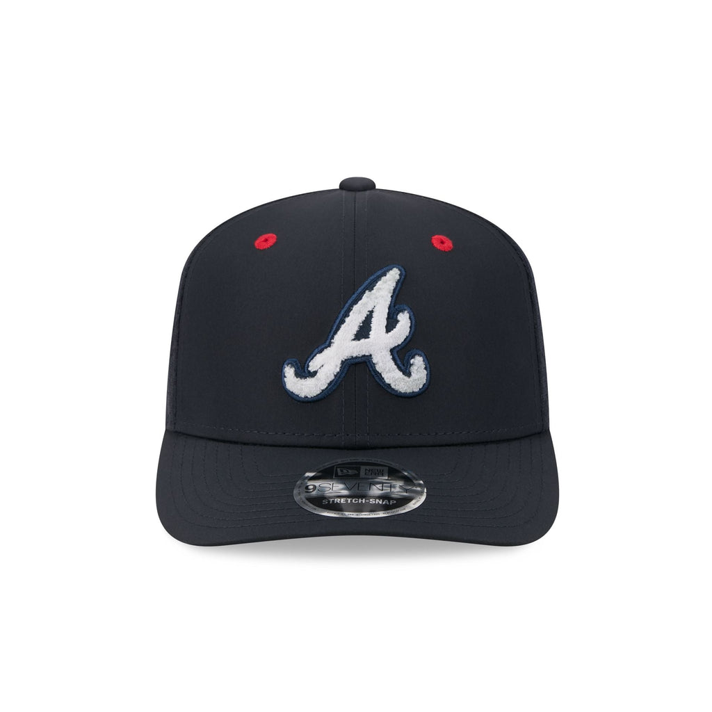 Atlanta Braves 2026 All-Star Game Workout 9SEVENTY Stretch-Snap Hat - Image 2