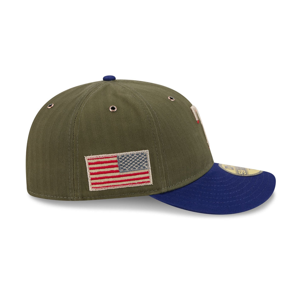 Texas Rangers Three Looms American Herringbone 59FIFTY Fitted Hat - Image 4