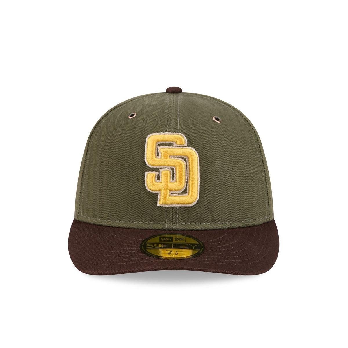 San Diego Padres Three Looms American Herringbone 59FIFTY Fitted Hat - Image 2