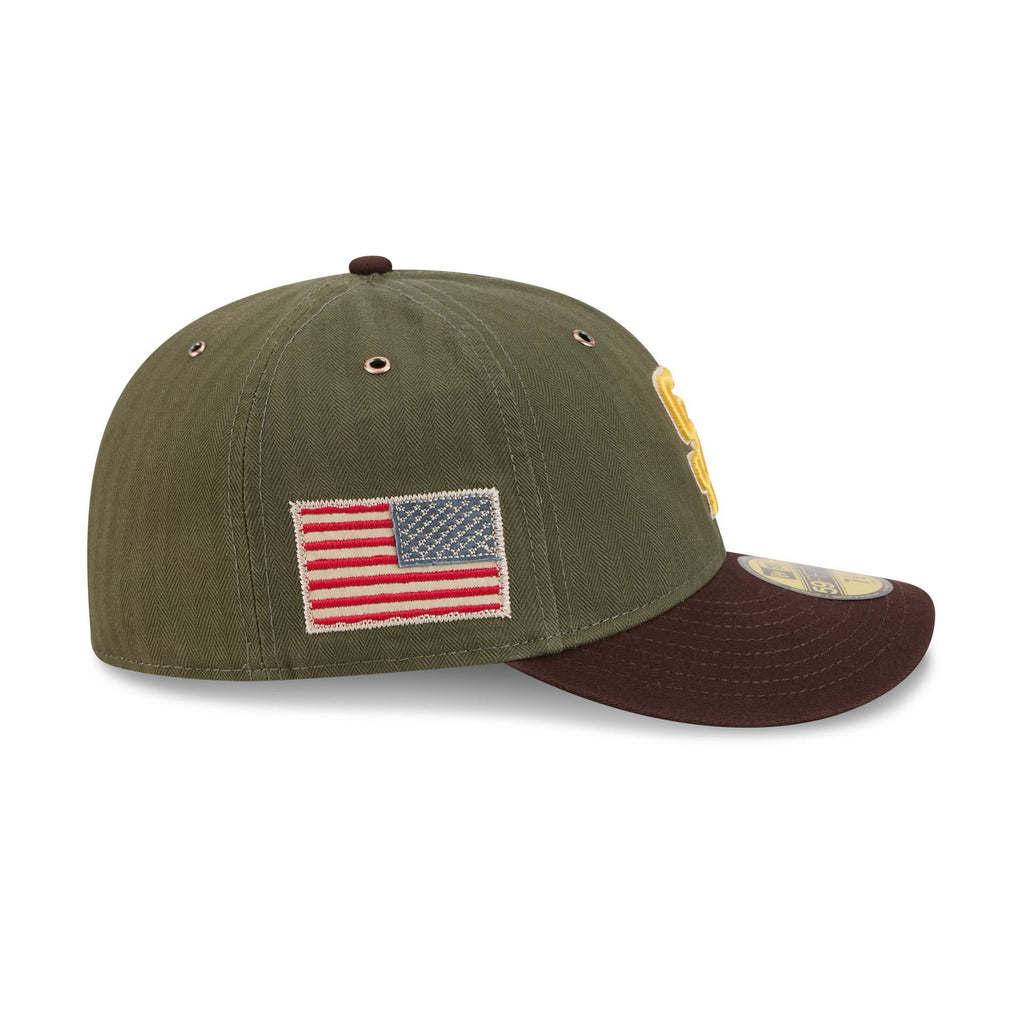 San Diego Padres Three Looms American Herringbone 59FIFTY Fitted Hat - Image 4