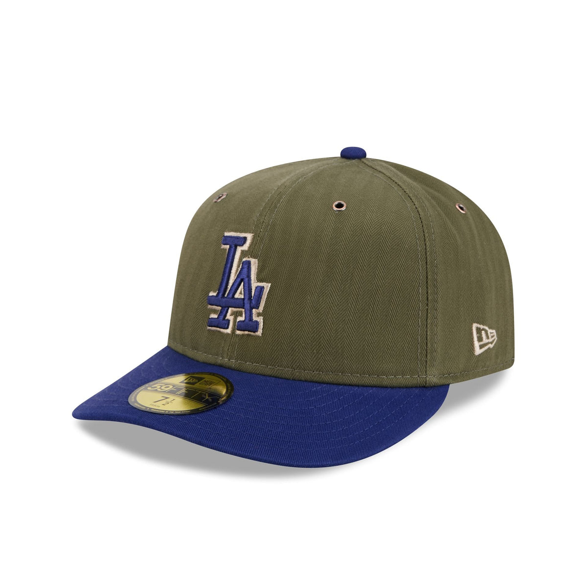 Los Angeles Dodgers Three Looms American Herringbone 59FIFTY Fitted Hat - Image 3