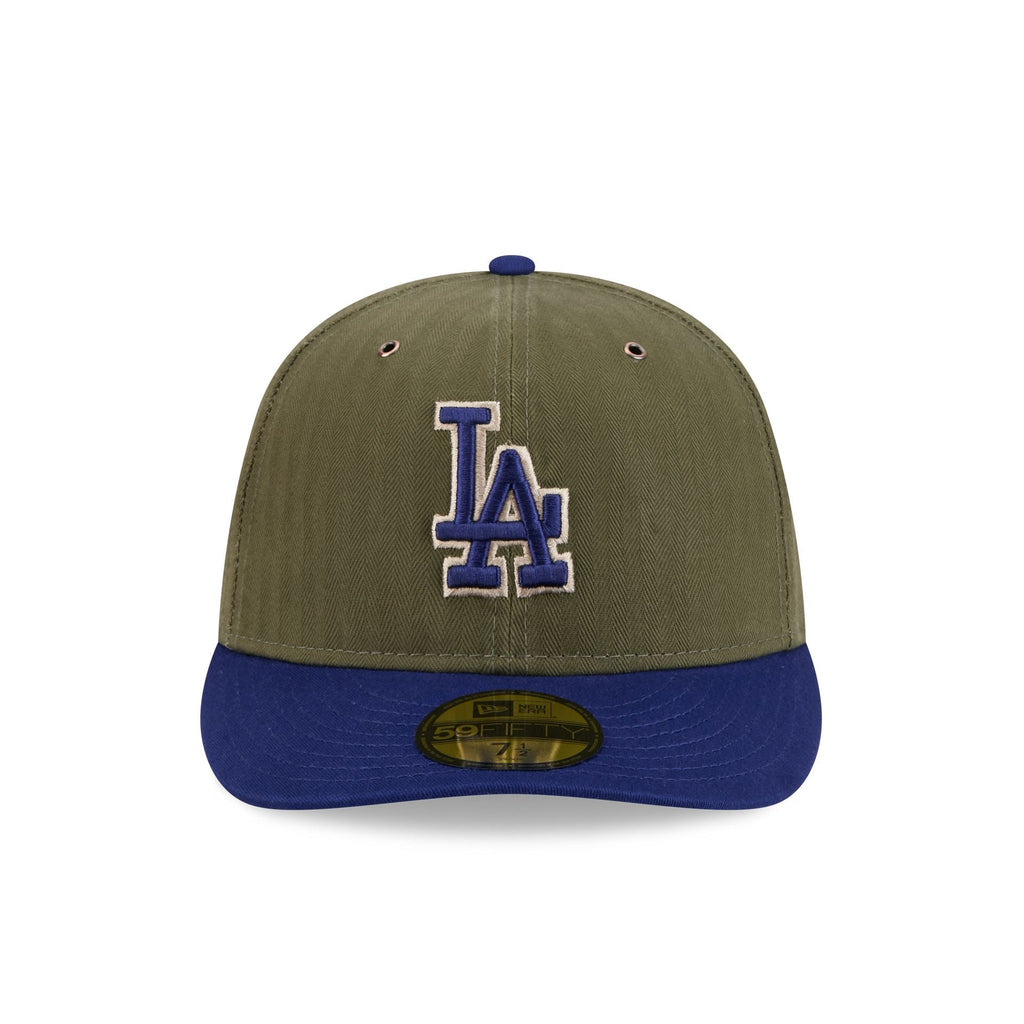 Los Angeles Dodgers Three Looms American Herringbone 59FIFTY Fitted Hat - Image 2