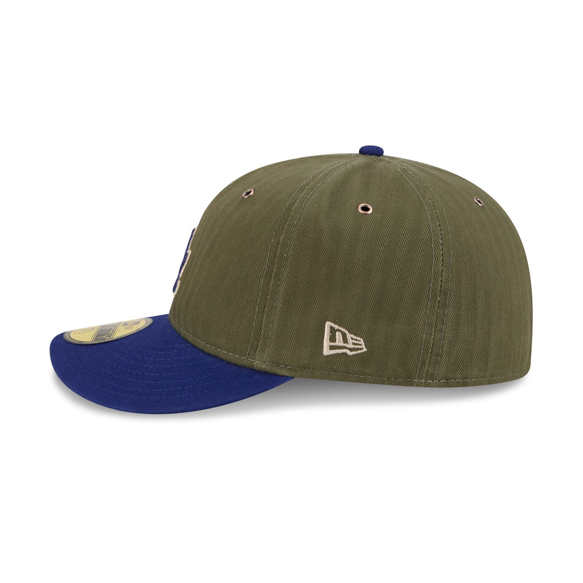 Los Angeles Dodgers Three Looms American Herringbone 59FIFTY Fitted Hat - Image 5