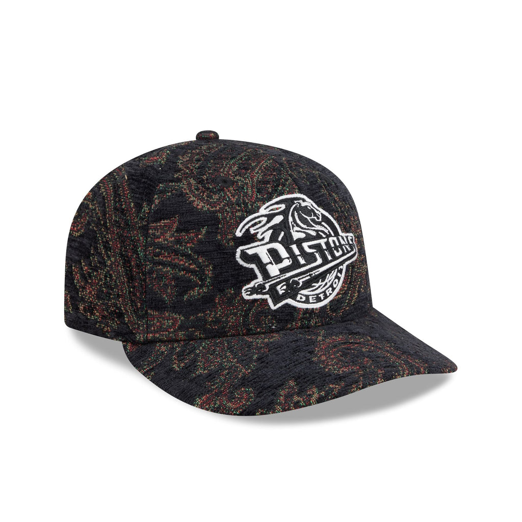 Detroit Pistons Three Looms Jacquard Chenille 59FIFTY Fitted Hat - Image 3
