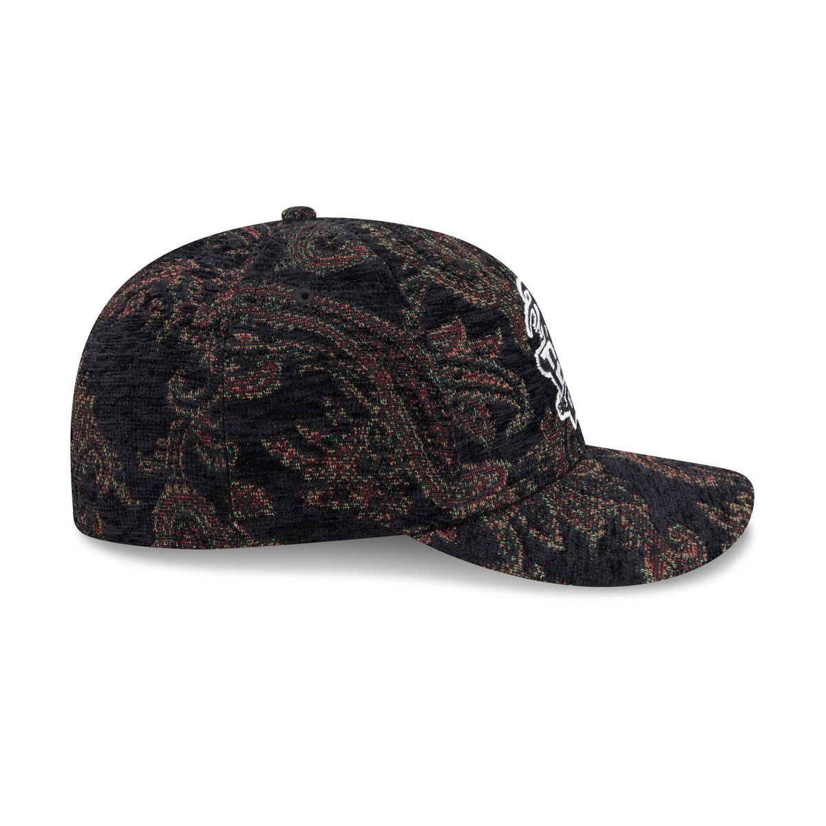 Detroit Pistons Three Looms Jacquard Chenille 59FIFTY Fitted Hat - Image 5