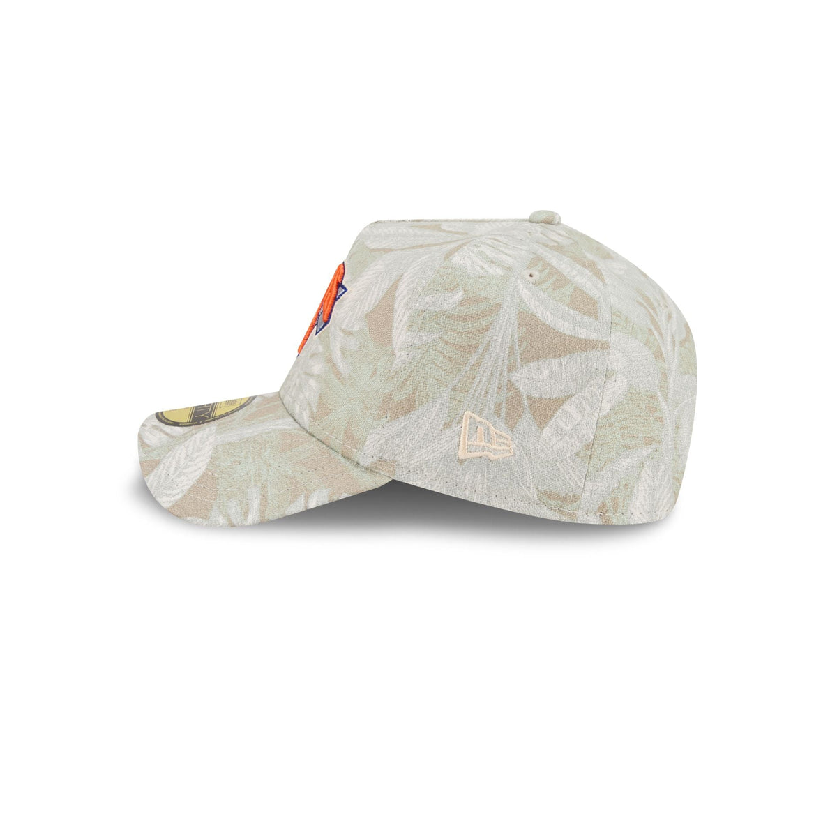 New York Knicks Three Looms Leafy Palm 59FORTY A-Frame Fitted Hat - Image 4