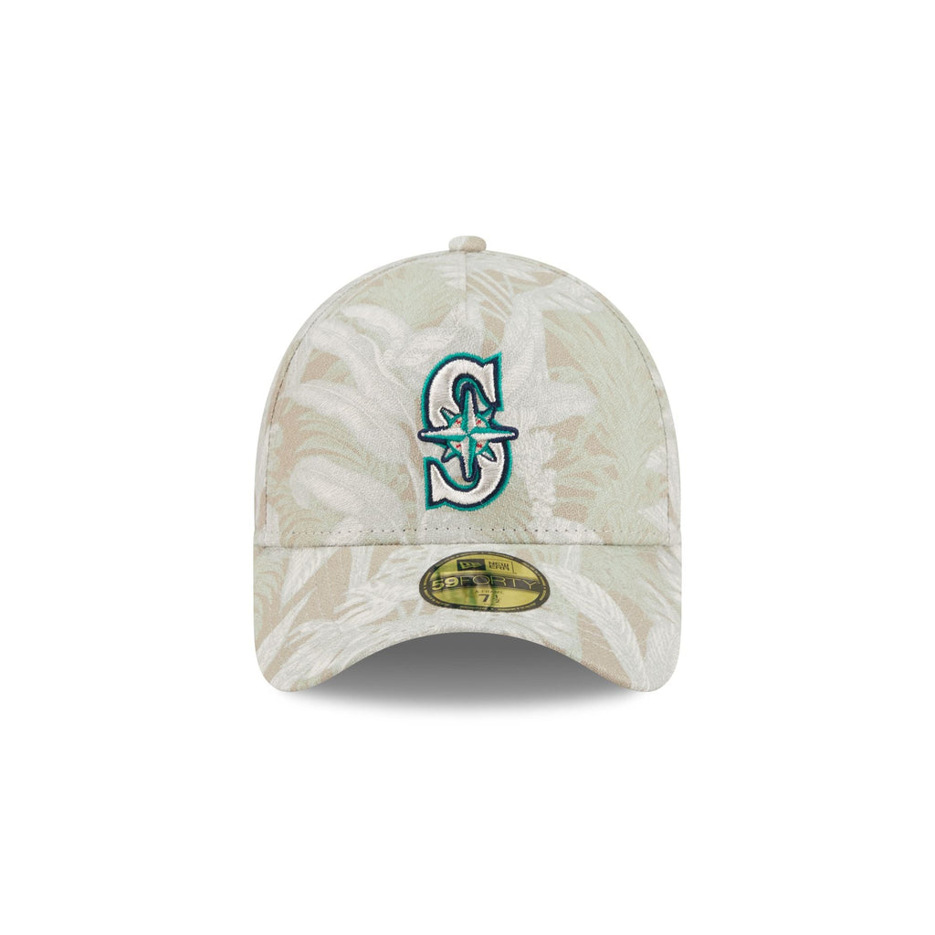 Seattle Mariners Three Looms Leafy Palm 59FORTY A-Frame Fitted Hat - Image 2