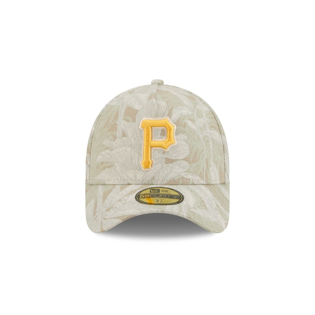 Pittsburgh Pirates Three Looms Leafy Palm 59FORTY A-Frame Fitted Hat - Image 2